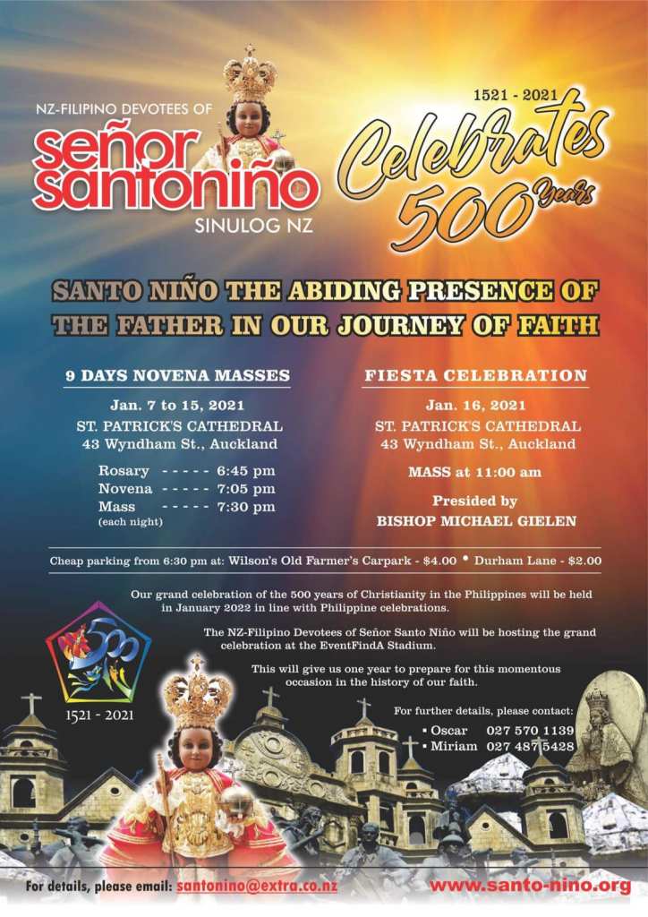 2021 9-Days Novena/Mass Schedule